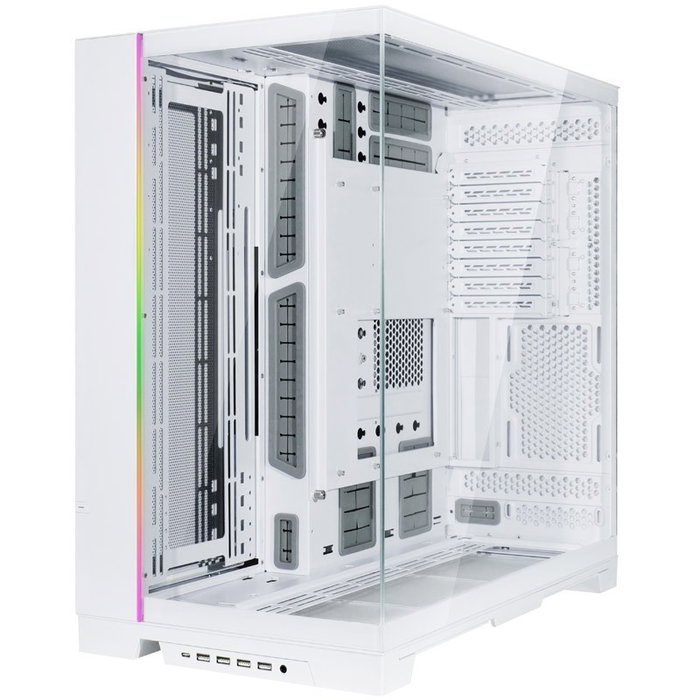 Lian Li O11 Dynamic EVO XL Big Tower Blanca - 4xUSB 3.0, 1xUSB-C, Sin Fuente