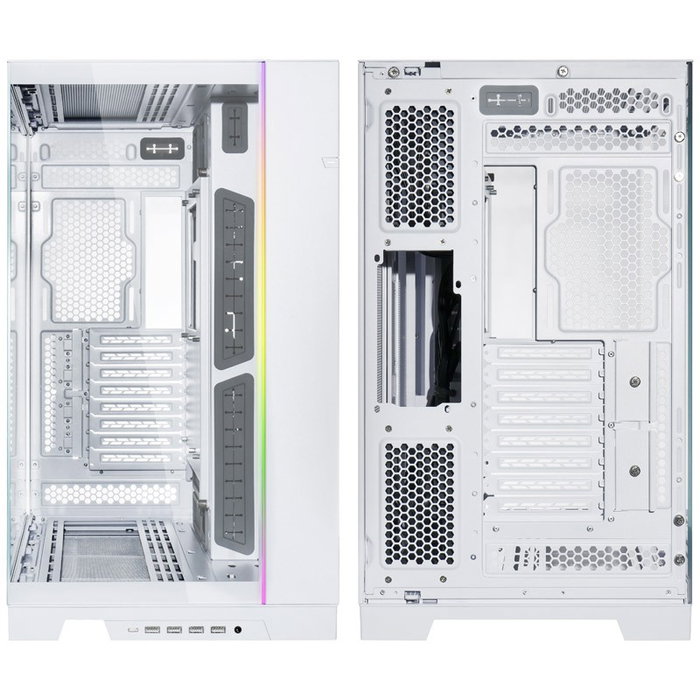 Lian Li O11 Dynamic EVO XL Big Tower Blanca - 4xUSB 3.0, 1xUSB-C, Sin Fuente