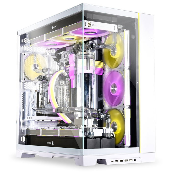 Lian Li O11 Dynamic EVO XL Big Tower Blanca - 4xUSB 3.0, 1xUSB-C, Sin Fuente