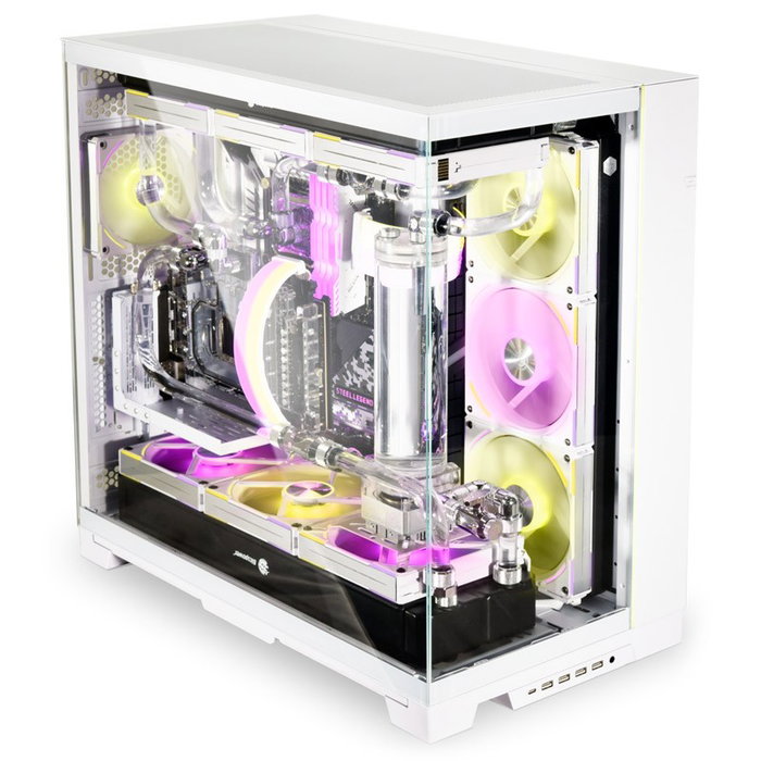 Lian Li O11 Dynamic EVO XL Big Tower Blanca - 4xUSB 3.0, 1xUSB-C, Sin Fuente