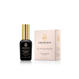Amarizia Aceite de Argán Puro 50ml para Piel y Cabello - Hidratante, Antiedad, Nutritivo y Reparador