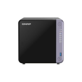 QNAP TS-432X-4G NAS Torre de 4 bahías con 4 GB DDR4 y 10GbE SFP+