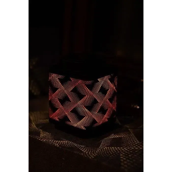 Garden Id Linterna Solar Attract Naranja 11 x 11 x 15 cm 70703219