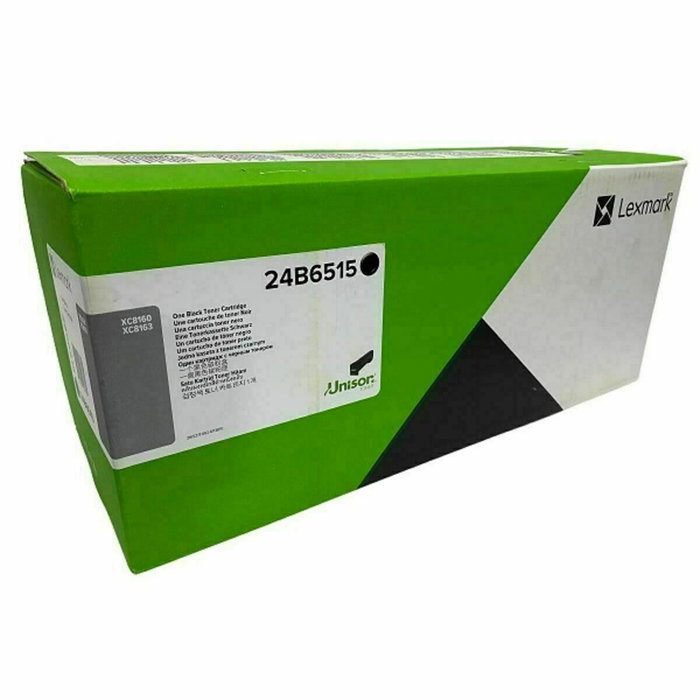 Lexmark Cartucho de tóner XC8160, 8163 Negro