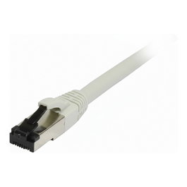 Synergy21 Patchkabel RJ45 CAT8.1 0.5m - Cable de red LAN Ethernet S-STP, 2000 MHz, Blanco, AWG26, LSZH SuperFlex