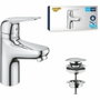 Grohe Mezclador monomando Lavabo Swift con seguridad para niños Talla S