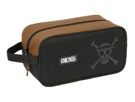 Zapatillero de Viaje One Piece Negro 29 x 15 x 14 cm