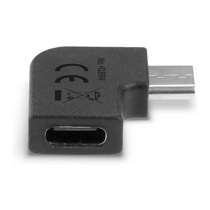 Lindy 41894 Adaptador USB 3.2 Type C de 90° Negro
