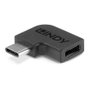 Lindy 41894 Adaptador USB 3.2 Type C de 90° Negro