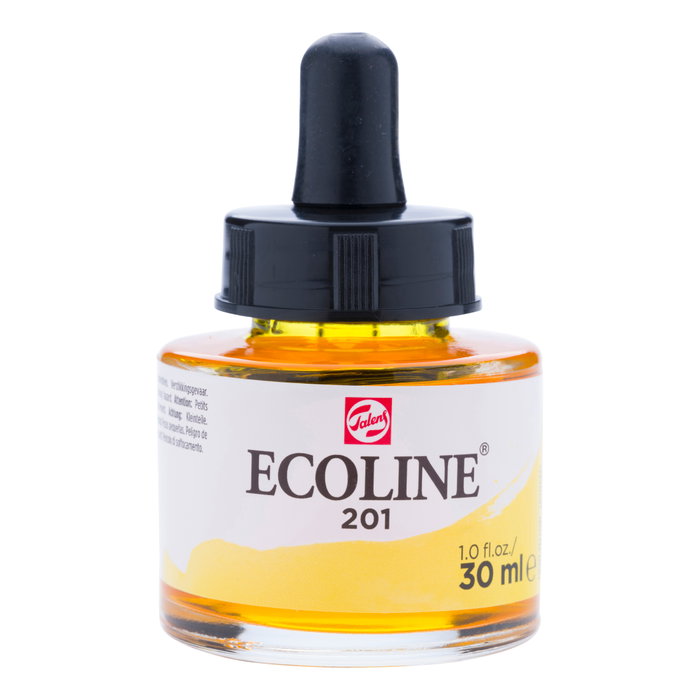 Ecoline Acuarela Líquida Amarillo Claro 201 30 ml Ecoline Acuarela Líquida Amarillo Claro 201 30 ml