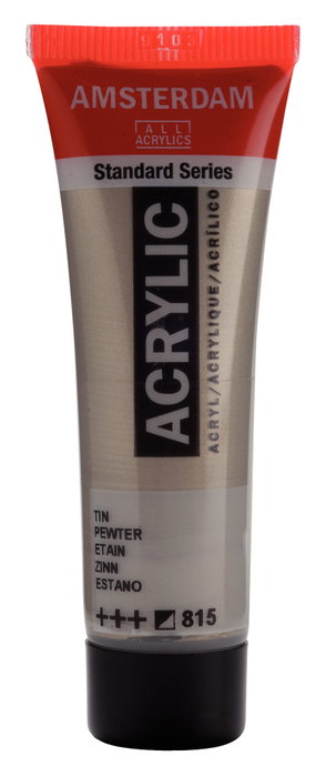 Amsterdam Standard Series Color Acrílico Estaño 815 Tubo 20 ml Amsterdam Standard Series Color Acrílico Estaño 815 Tubo 20 ml