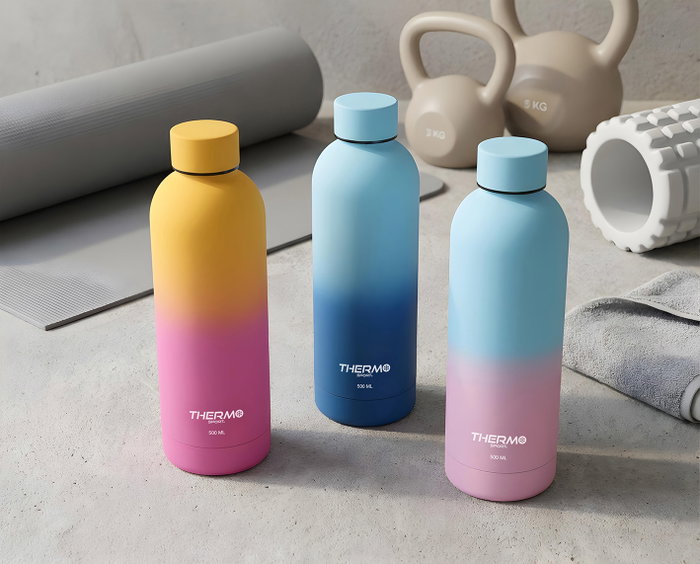Thermosport Botella Termo Acero Bicolor 500ml Thermosport Botella Termo Acero Bicolor 500ml