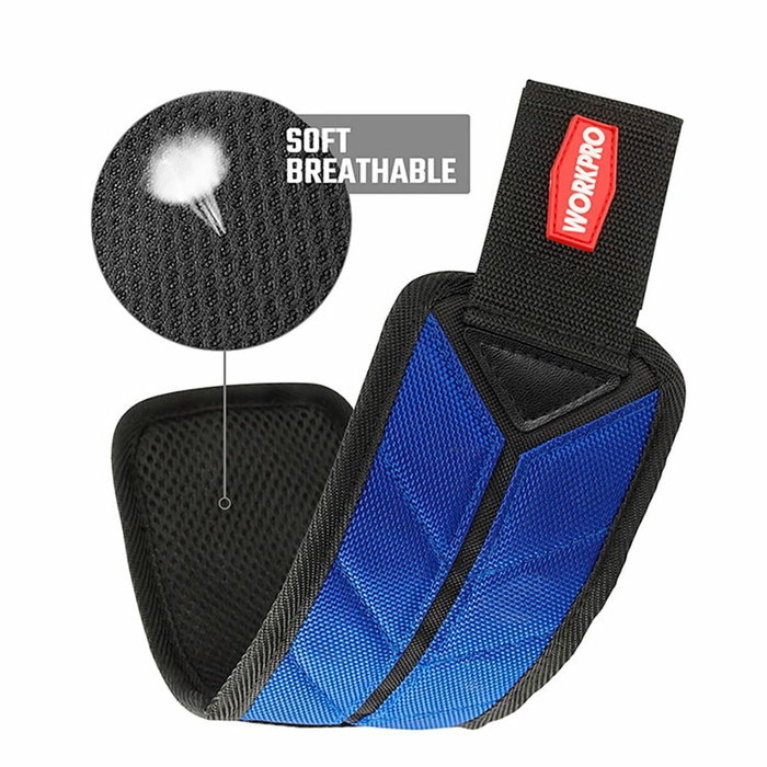 Workpro Muñequera magnética 285 x 75 mm