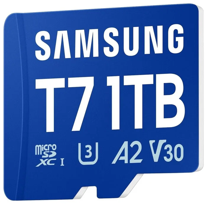 Samsung T7 1 TB MicroSDXC UHS-I Azul Samsung T7 1 TB MicroSDXC UHS-I Azul