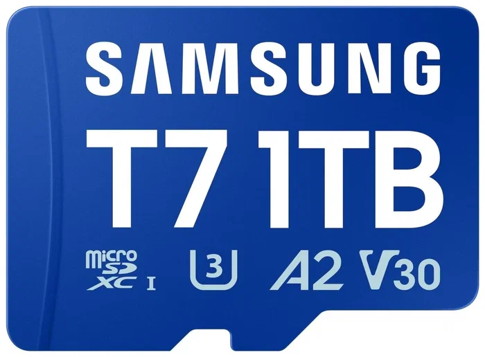 Samsung T7 1 TB MicroSDXC UHS-I Azul Samsung T7 1 TB MicroSDXC UHS-I Azul
