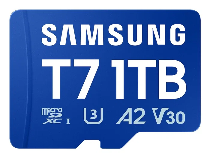 Samsung T7 1 TB MicroSDXC UHS-I Azul Samsung T7 1 TB MicroSDXC UHS-I Azul