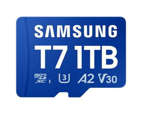 Samsung T7 1 TB MicroSDXC UHS-I Azul Samsung T7 1 TB MicroSDXC UHS-I Azul