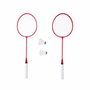 Basics Conjunto de bádminton 5 piezas Rojo / negro