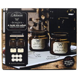 The Concept Factory Kit Hacer 2 Velas Apothicaire