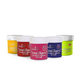 Directions Tinte de Pelo Fluorescent Green 100ml - Color Brillante y Atrevido, Vegano