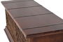 Giner y Colomer Baúl Madera de Mango Marrón Bicolor 45x116x40 cm