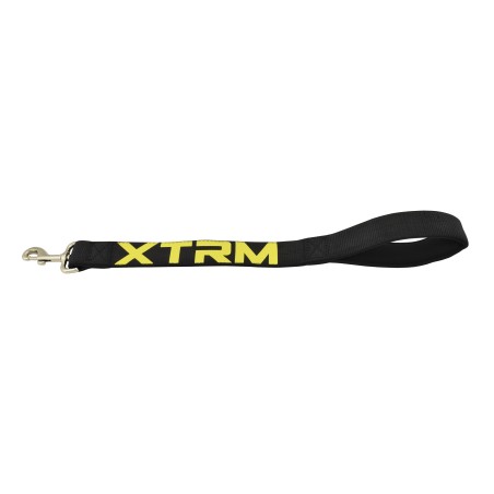 Nayeco X-Trm Manopla Corta de Nylon para Perro, Negra, 50 cm x 3,8 cm
