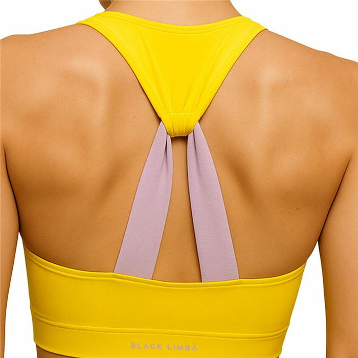 Top Deportivo de Mujer Black Limba Amarillo Fitness 37 Top Deportivo de Mujer Black Limba Amarillo Fitness 37