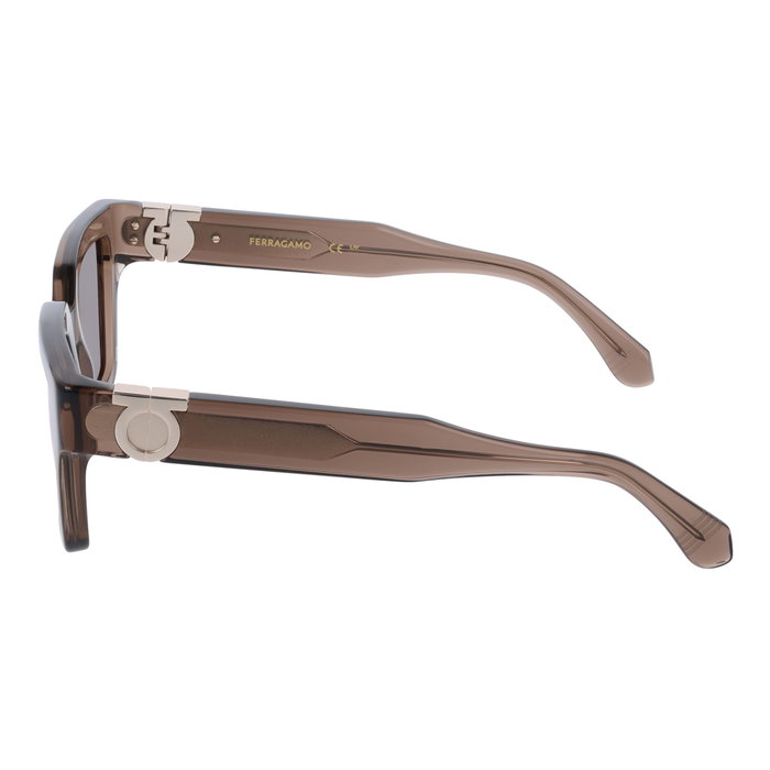 Ferragamo SF2066S-232 Gafas de Sol Marrones para Mujer