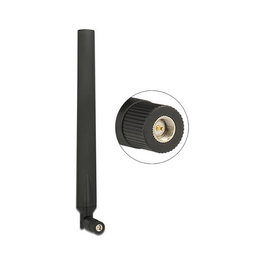 DeLOCK Antena LTE SMA Omnidireccional 4 dBi Negra