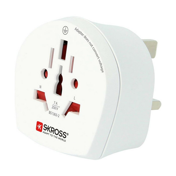 Skross Adaptador mundial a Reino Unido 1500225-e Skross Adaptador mundial a Reino Unido 1500225-e
