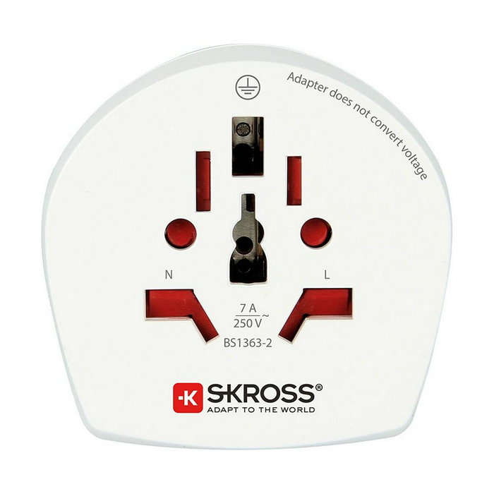 Skross Adaptador mundial a Reino Unido 1500225-e Skross Adaptador mundial a Reino Unido 1500225-e