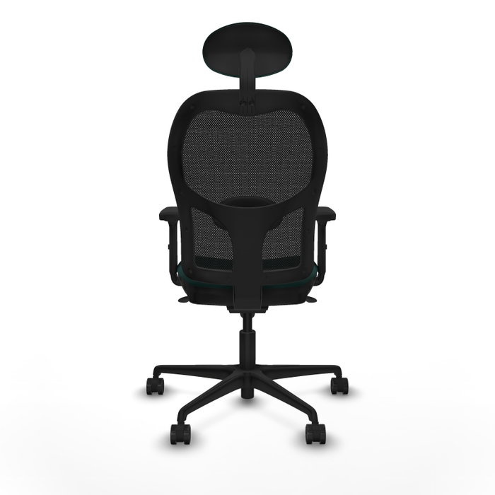 PIQUERAS Y CRESPO Silla de oficina Jorquera con mecanismo Sincro, Verde botella y Negro PIQUERAS Y CRESPO Silla de oficina Jorquera con mecanismo Sincro, Verde botella y Negro
