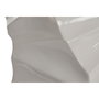 DKD Home Decor Macetero Geométrico de Fibra de Vidrio Blanco 40x40x92 cm