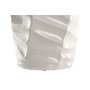 DKD Home Decor Macetero Geométrico de Fibra de Vidrio Blanco 40x40x92 cm