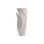DKD Home Decor Macetero Geométrico de Fibra de Vidrio Blanco 40x40x92 cm