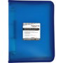 Grafoplás Carpeta de Anillas con Cremallera A4+ Azul