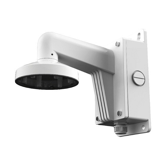 Hikvision DS-1273ZJ-140B Soporte de pared para cámara domo con caja de conexiones, Blanco Hikvision DS-1273ZJ-140B Soporte de pared para cámara domo con caja de conexiones, Blanco