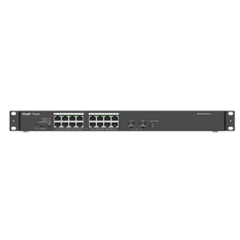 Ruijie Networks RG-ES118GS-P-L Switch No Administrado L2 Gigabit Ethernet con PoE, Negro