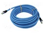 GOOBAY Patch cord Cat 6a S/FTP 10m azul