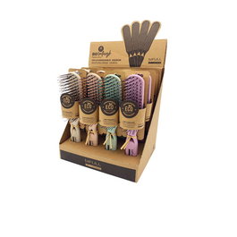 Bifull Expositor Cepillos Rectangulares Biodegradables Biofriendly 12 Unidades