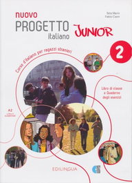 EDILINGUA Nuovo Progetto Italiano Junior 2 Libro+Quaderno Esercizi