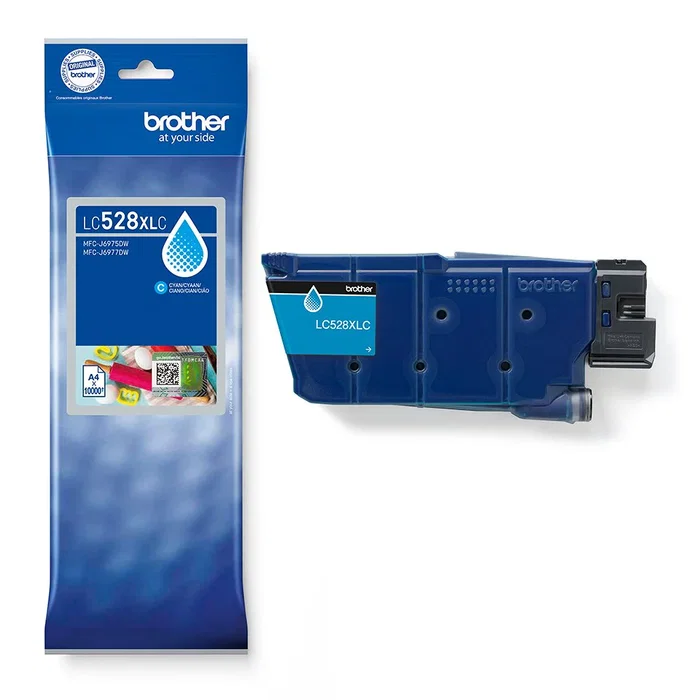 Brother LC528XLC Cartucho de tinta Cian Ultra High Yield