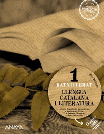ANAYA, Llengua catalana i literatura 1 - ANAYA