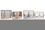 DKD Home Decor Set de 2 Bandejas de MDF con Diseño de Buda, 40x30x6 cm, Colores Surtidos