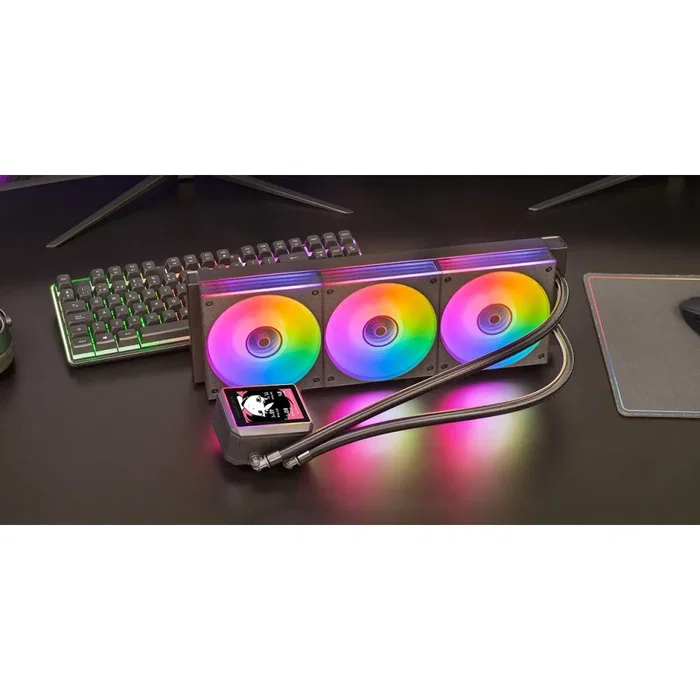 Mars Gaming ML-VISIONII360 360mm ARGB con Pantalla IPS