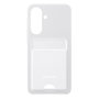 SAMSUNG Funda con Tarjetero Gris para Galaxy A57 5G