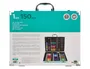 Liderpapel Estuche de Pintura en Aluminio 150 Piezas Maletín 37,8x29,7x4,6 cm