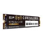 Silicon Power SP02KGBP44US7505 - Disco Duro SSD Interno 2TB US75, NVMe PCIe Gen4x4 M.2 2280, Lectura 7000 MB/s, Escritura 6500 MB/s