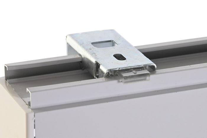 DKD Home Decor Estor Básico Gris Poliéster y PVC Día-Noche 190 x 160 cm