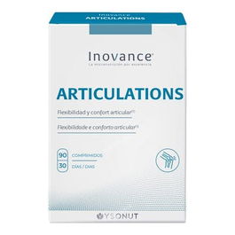 INOVANCE Articulaciones 90 Comp. Complemento alimenticio con Glucosamina, Condroitina, Vitaminas C y D para el cuidado de las articulaciones